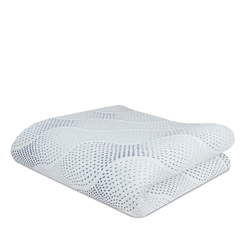 Surmatelas Viscotouch - Mémoire de forme + gel thermorégulant - Fabriqué en France - 5 cm d'épaisseur
