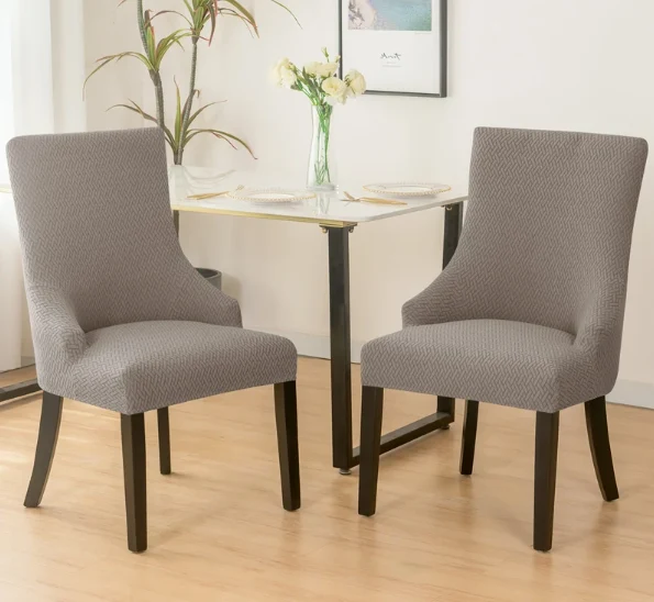 Housse de chaise Inclinée Taupe