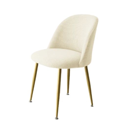 Housse chaise Scandinave Ivoire Maury