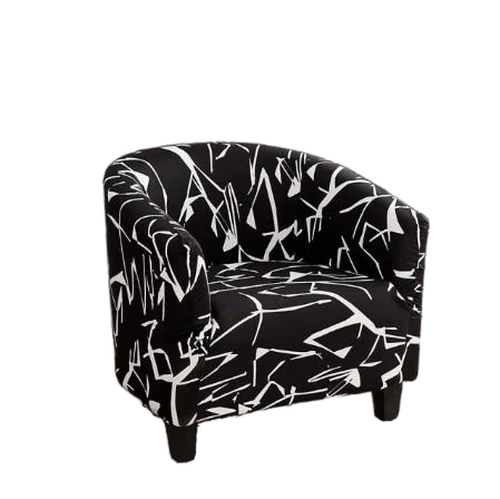 Housse fauteuil Cabriolet Noir et Blanc