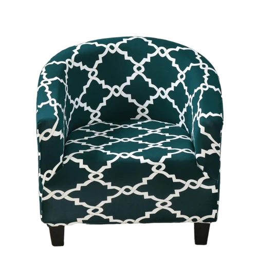 Housse fauteuil Cabriolet Géométrique Vert