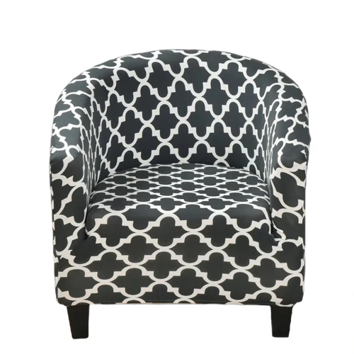 Housse fauteuil Cabriolet Géométrique Grise