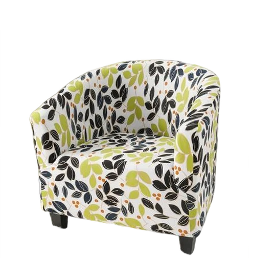 Housse fauteuil Cabriolet Feuillage Noir
