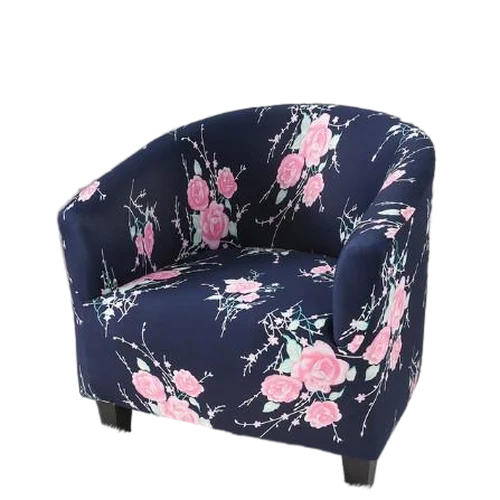 Housse fauteuil Cabriolet Fleurie Rose et Bleu