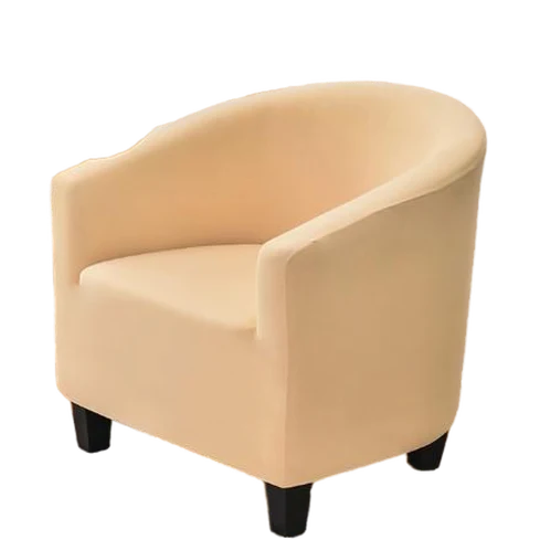 Housse fauteuil Cabriolet Polyester Crème