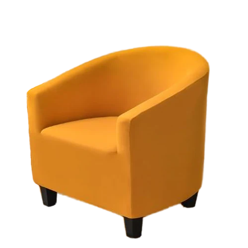 Housse fauteuil Cabriolet Polyester Jaune Moutarde