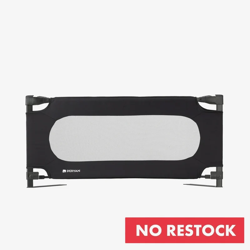 Barre de lit de luxe 120 cm Noir