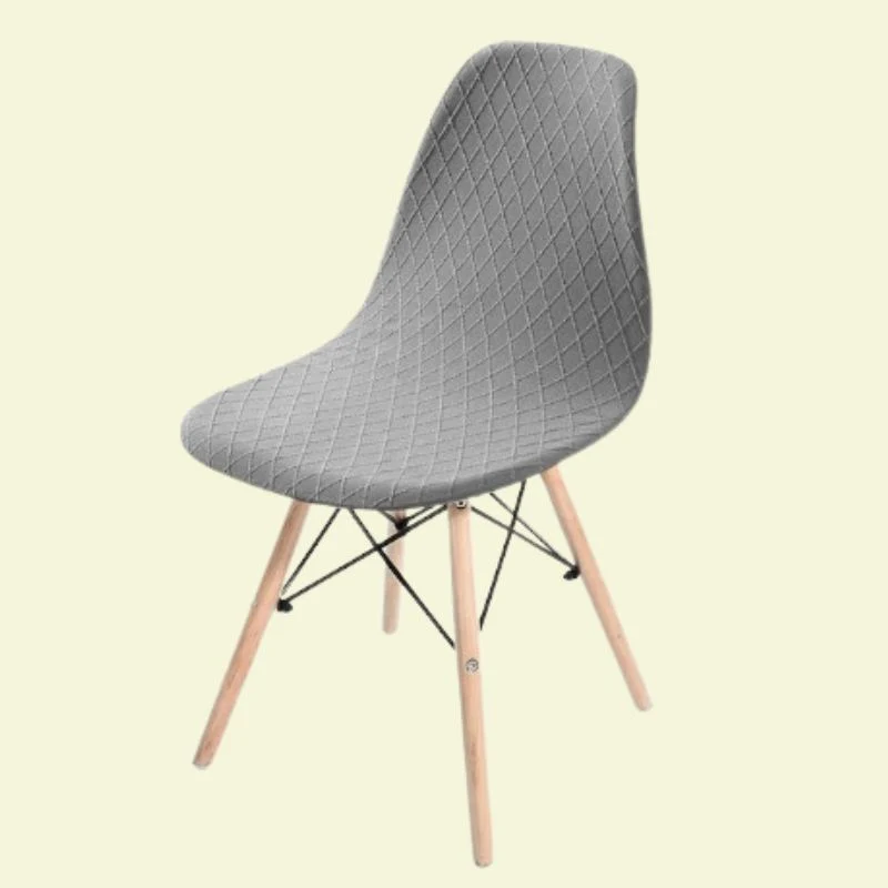 Housse chaise Scandinave Universelle Gris Clair