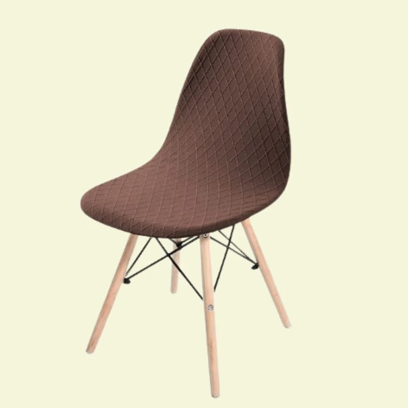 Housse chaise Scandinave Universelle Marron