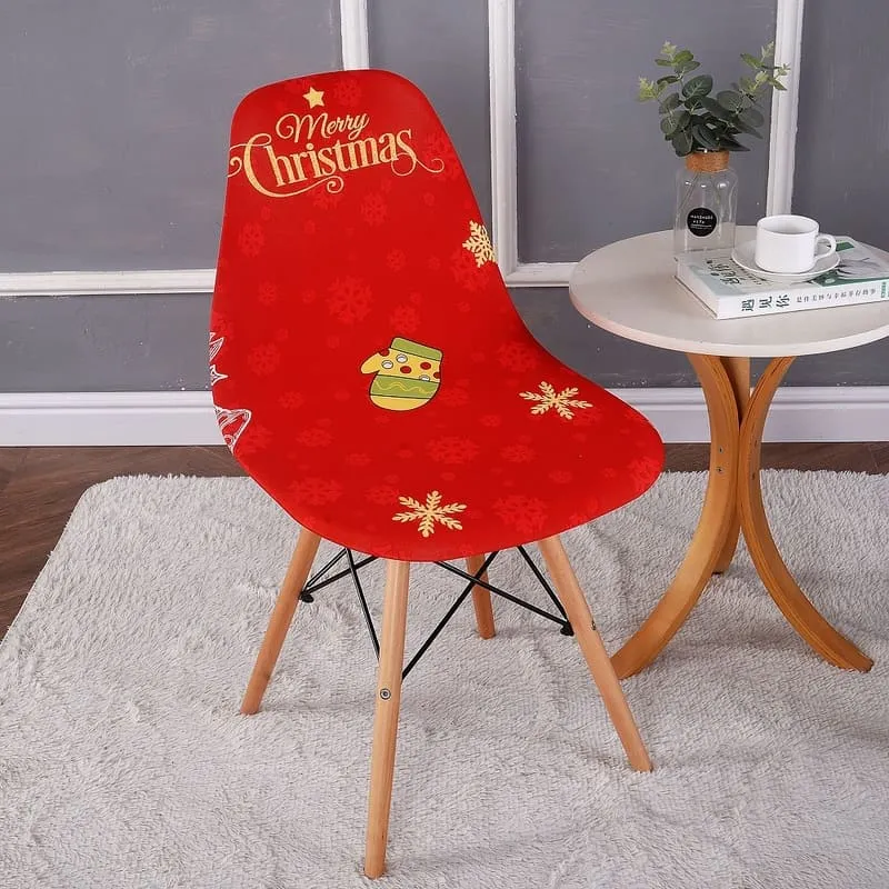 Housse chaise Scandinave Merry Christmas