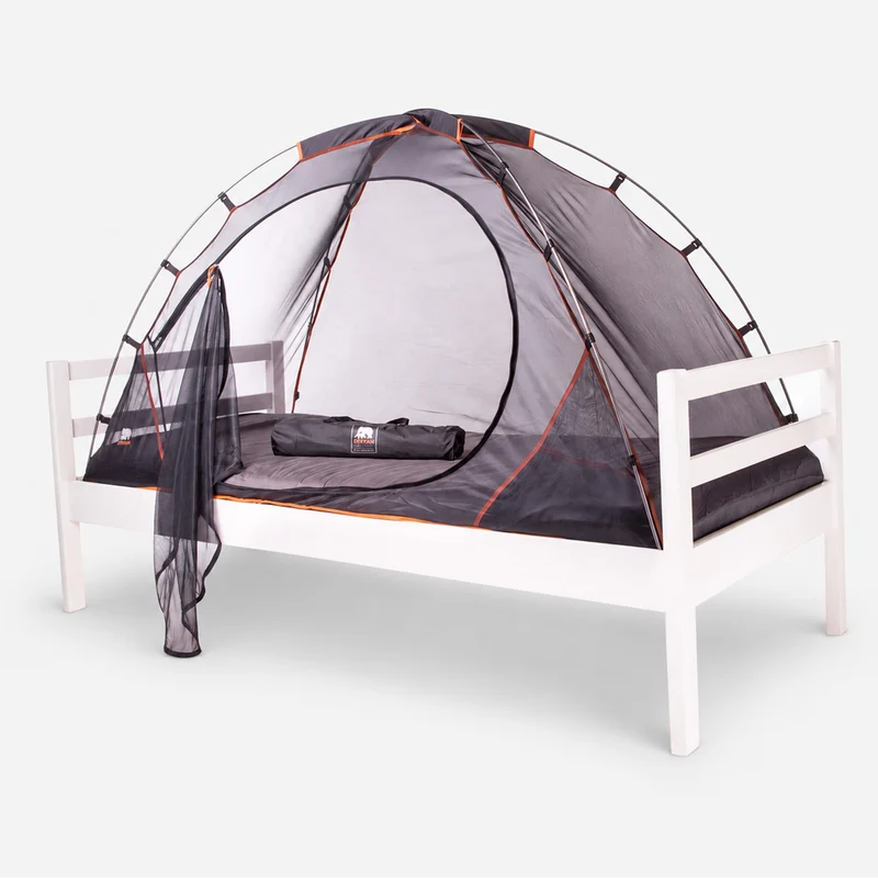 Tente de Lit Noire 200x90 cm