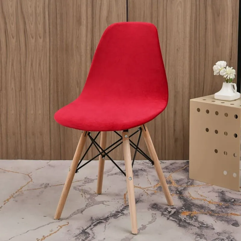 Housse chaise Scandinave Rouge