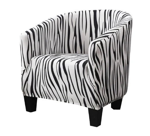 Housse fauteuil Cabriolet Noir et Blanc