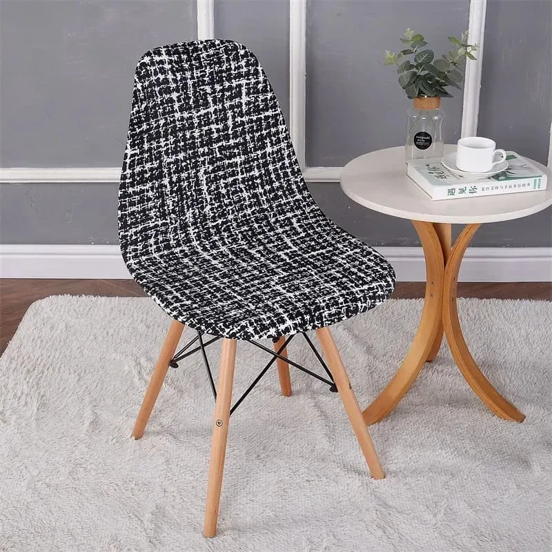 Housse chaise Scandinave Pied de Poule