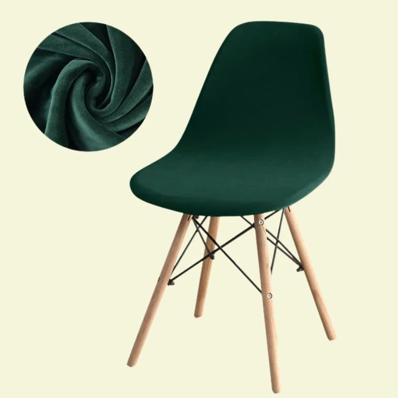 Housse chaise Scandinave Vert Foncé