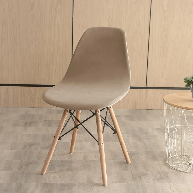 Housse chaise Scandinave Camel