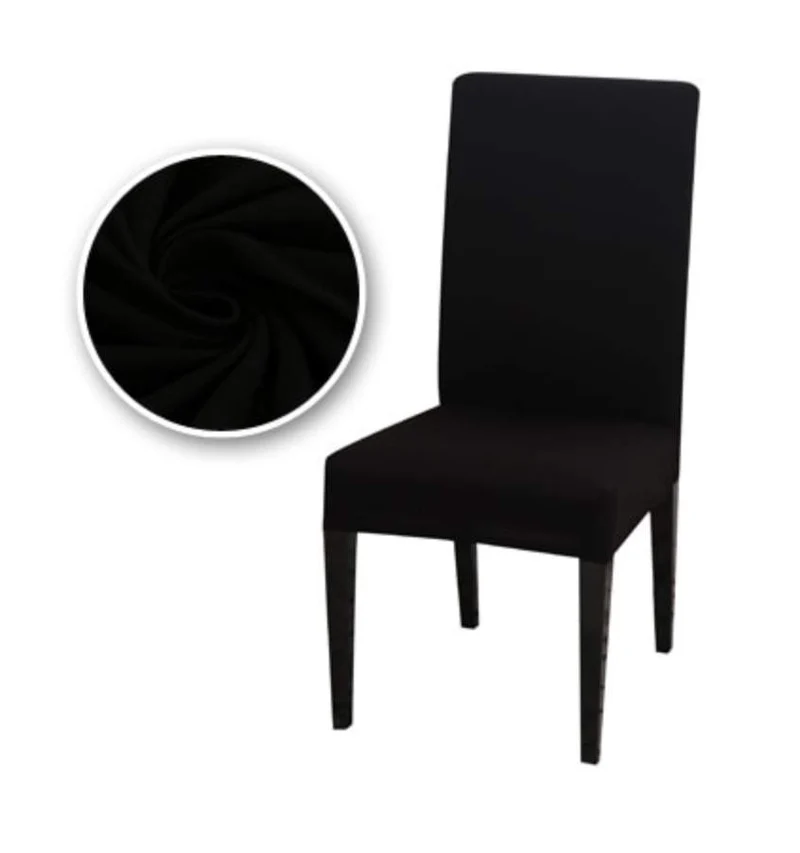 Housse de chaise Noire Universelle