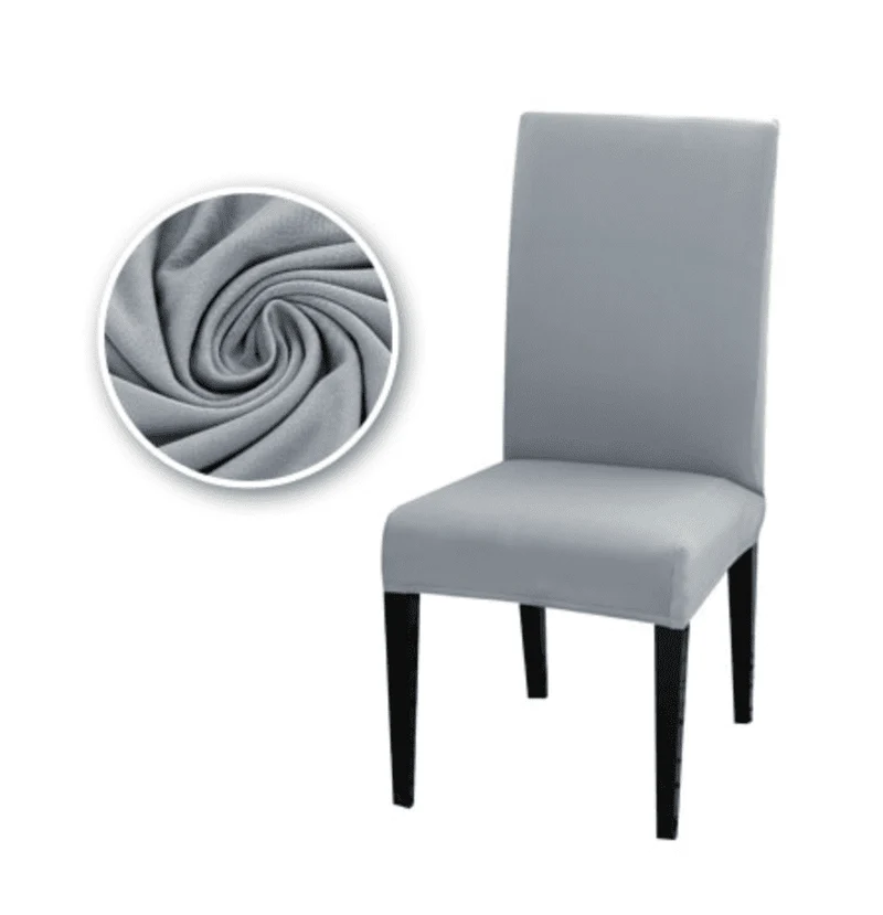 Housse de chaise Grise