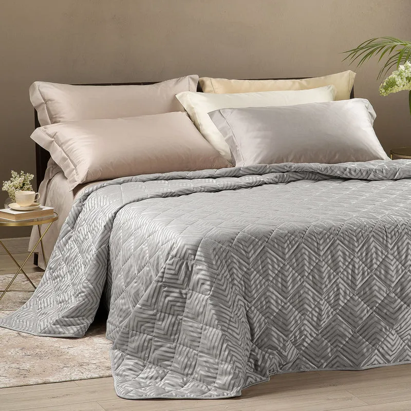 Copriletto Primaverile every in Raso Jacquard 80 gr/mq