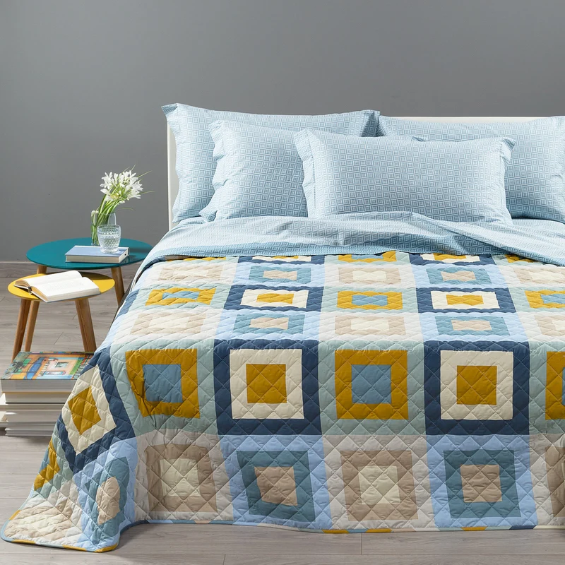 Copriletto Primaverile in Cotone 80 gr/mq