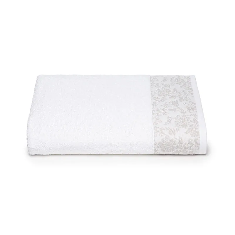 Telo Bagno decor in Cotone 450 gr/mq