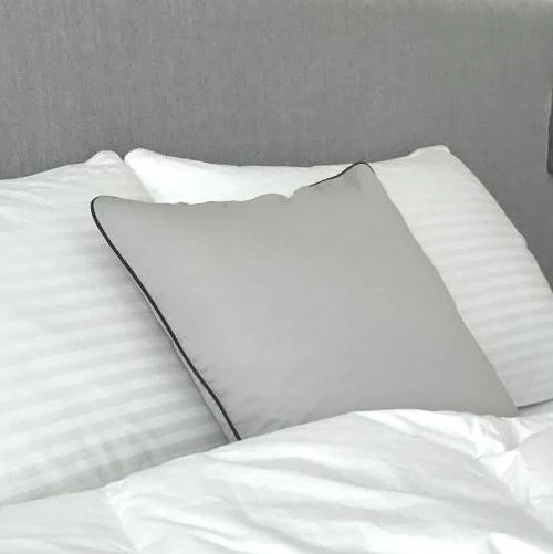 Coussin décoratif en rayonne de bambou satiné