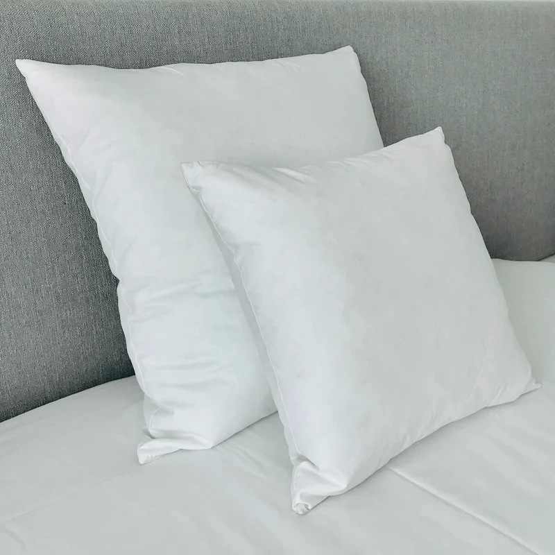 Coussin en plumes - carré