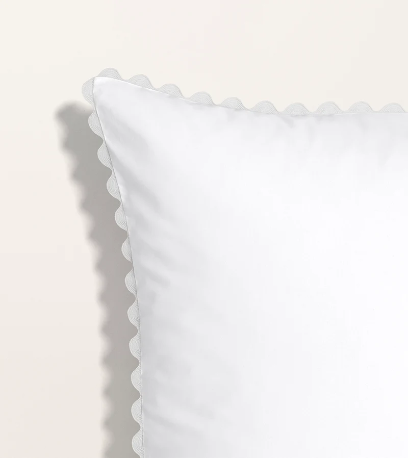 Set de 2 Taies d'Oreillers Percale Serpentine