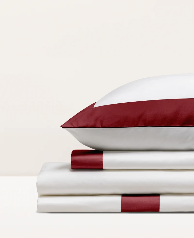 Parure de lit Satin de Coton Bicolore
