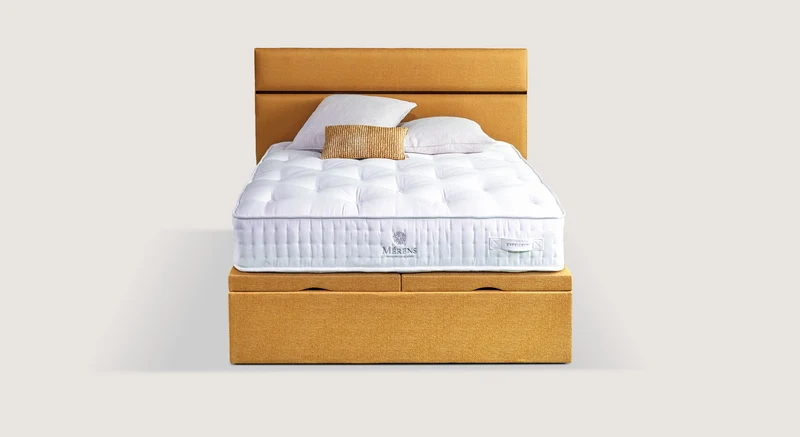 Lit coffre H30 100 tissus au choix