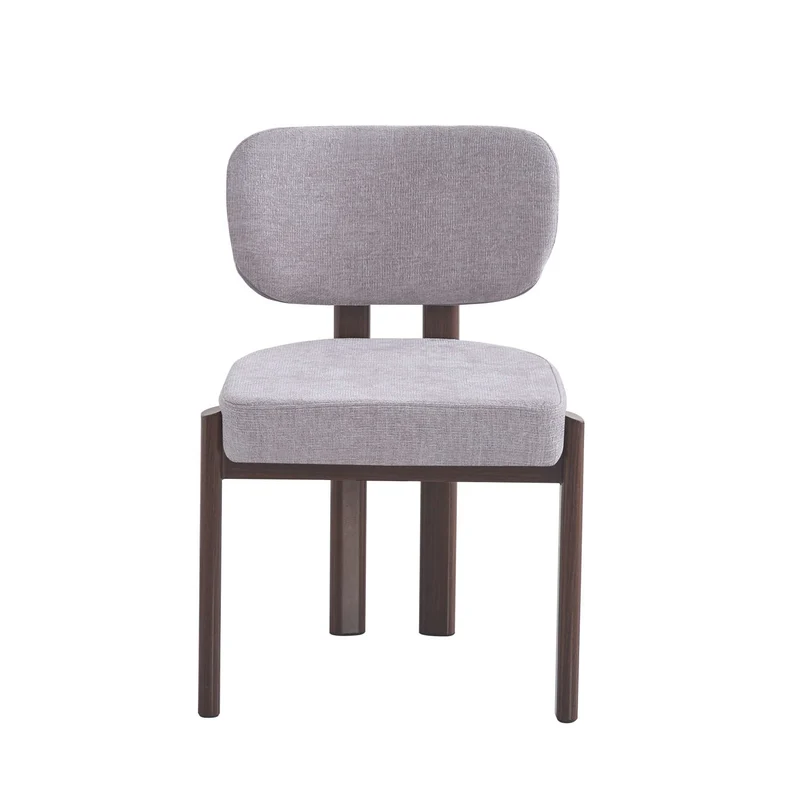 CHAISE BAGUETTE CHAISE BAGUETTES PIED EFFET NOYER SERGE CHENILLE LIGHT GRIS