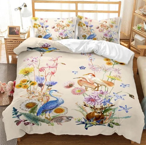Housse de Couette Florale