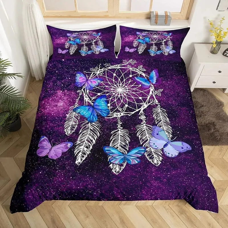 Housse de Couette Attrape Rêve Papillon