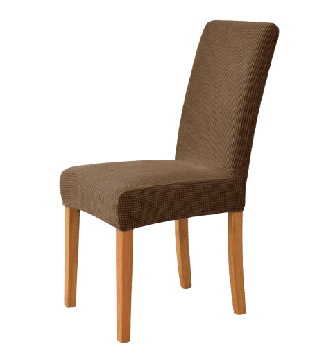 Housse de chaise Extensible Café