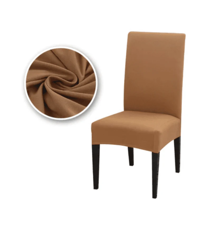 Housse de Chaise Extensible Caramel