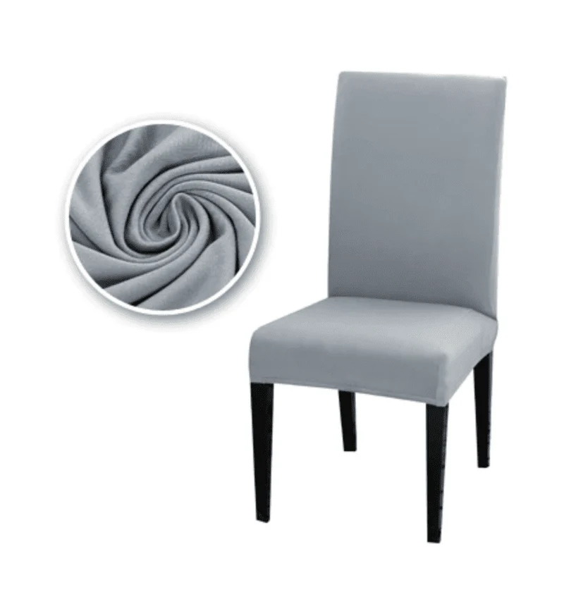 Housse de Chaise Extensible Gris