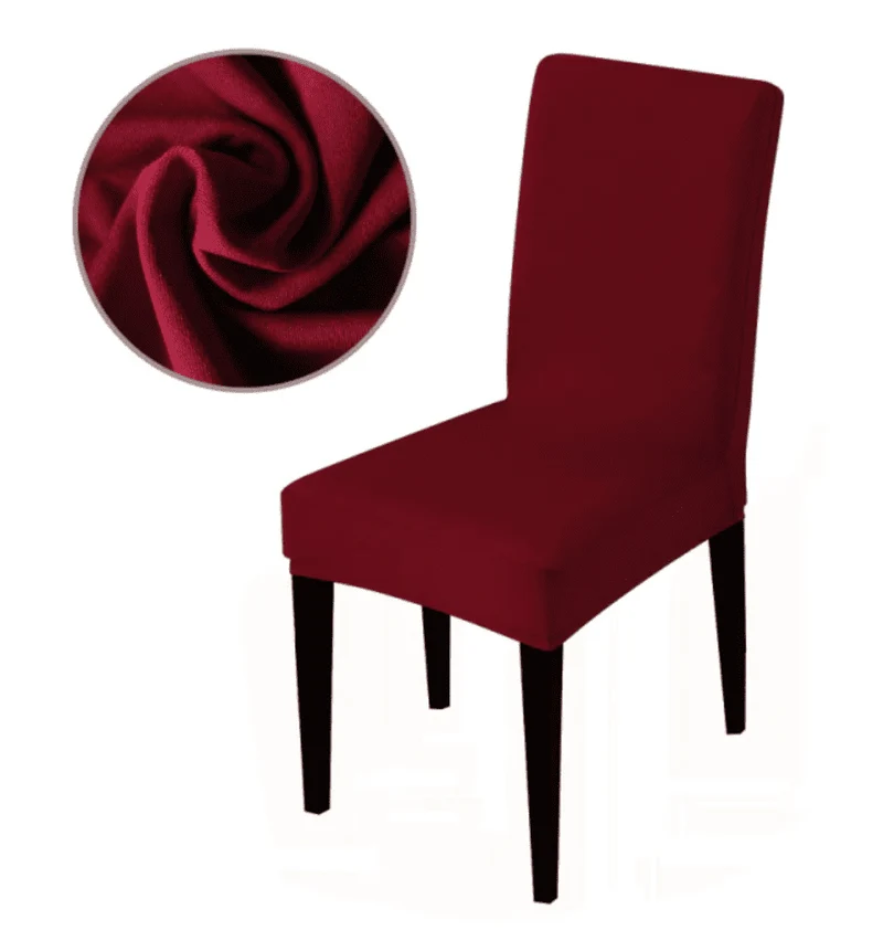 Housse de Chaise Extensible Bordeaux