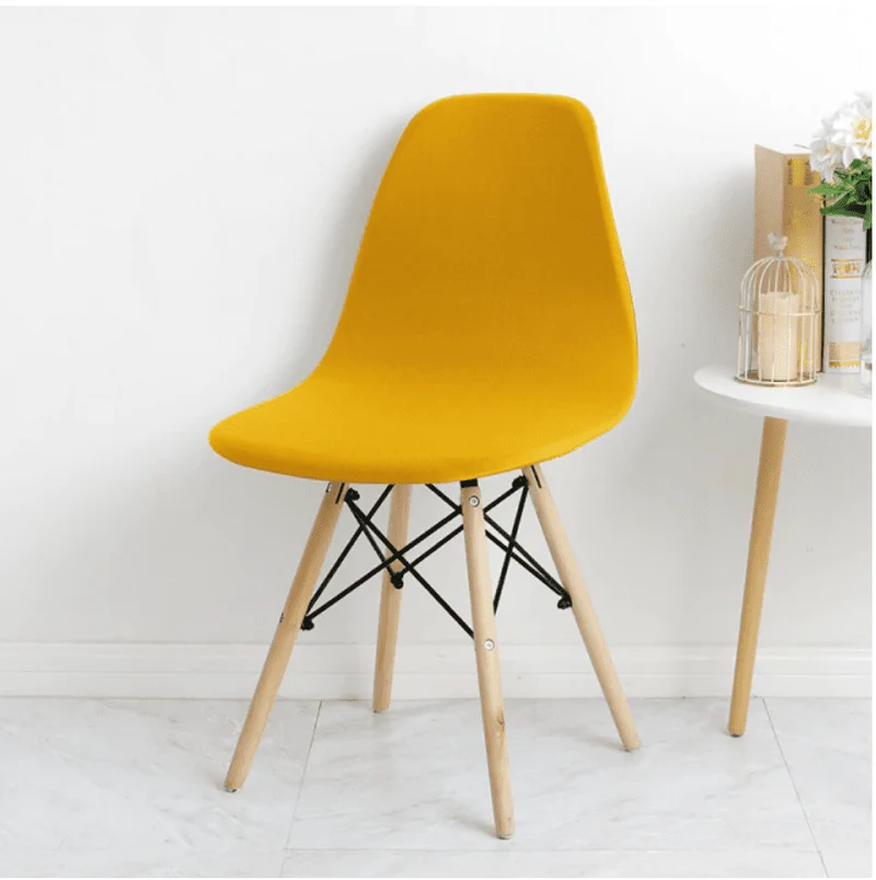 Housse chaise Scandinave Jaune