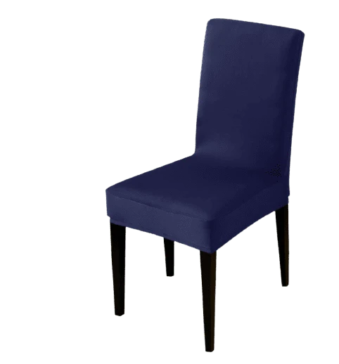Housse de chaise Bleu Marine