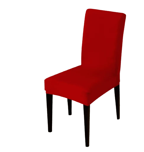 Housse de chaise Rouge