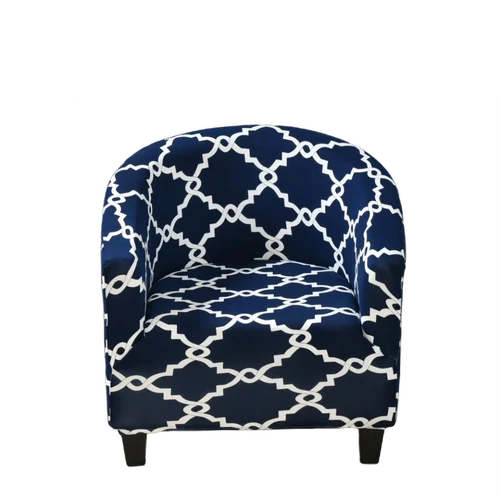 Housse fauteuil Cabriolet Extensible Bleu Marine