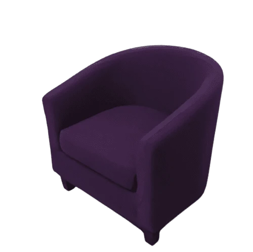 Housse fauteuil Cabriolet Prune