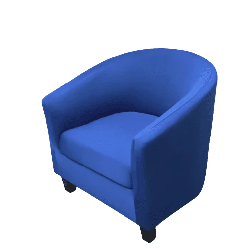 Housse fauteuil Cabriolet Bleu Royal