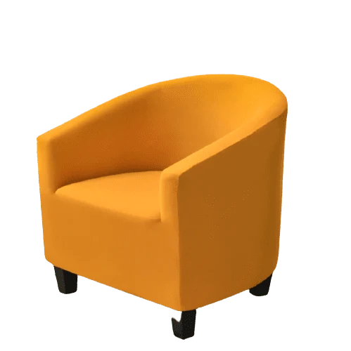 Housse fauteuil Cabriolet Jaune Moutarde