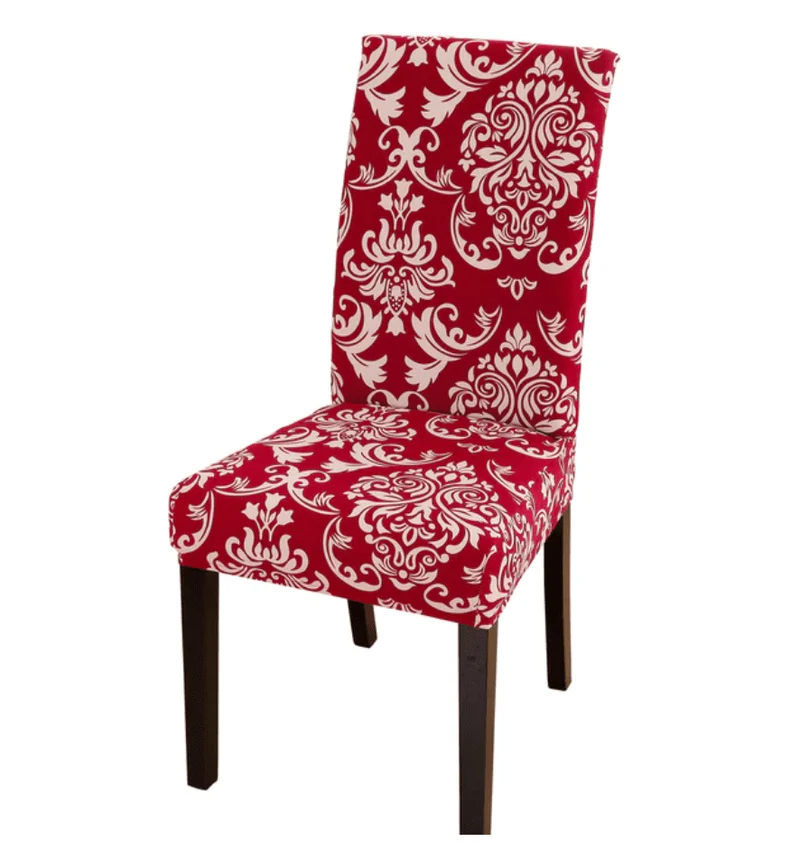 Housse de Chaise Extensible Vintage Rouge