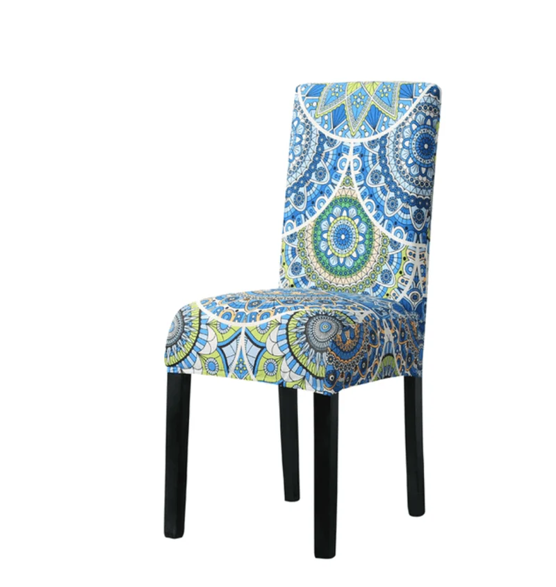 Housse de Chaise Extensible Moderne Multicolore