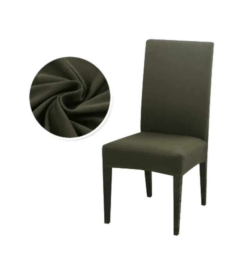 Housse de Chaise Extensible Kaki