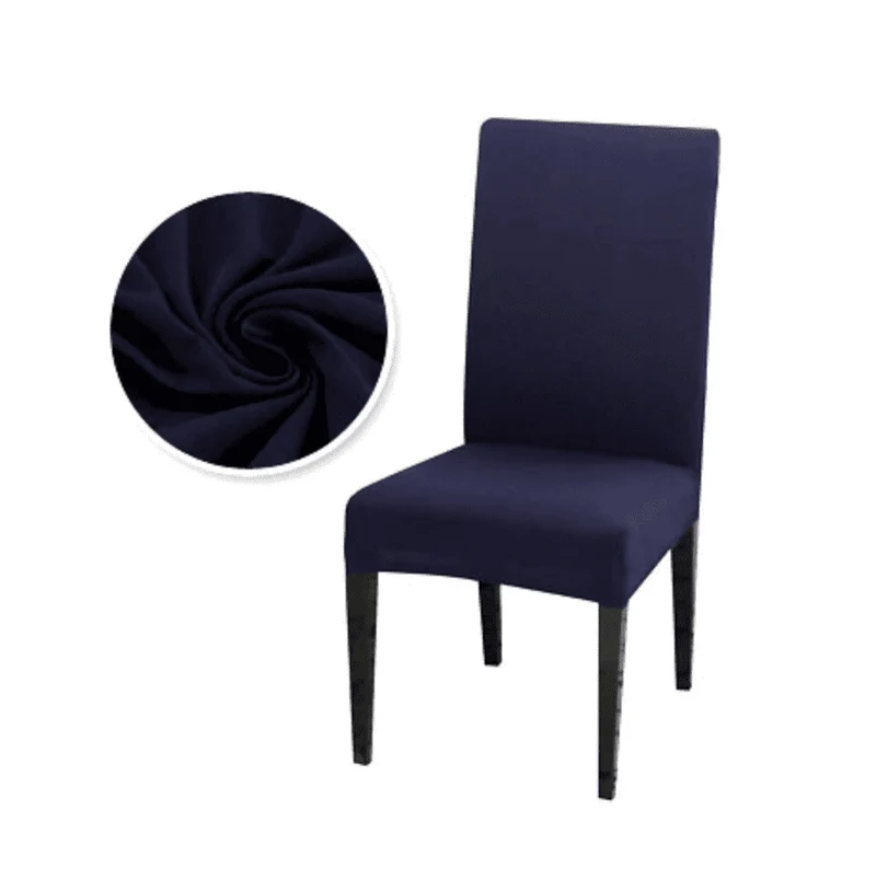 Housse de Chaise Extensible Bleu Marine