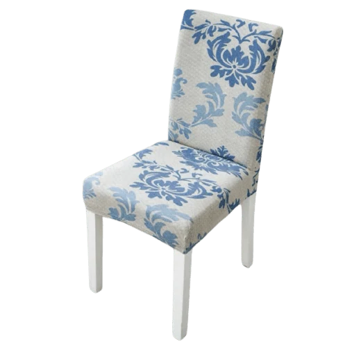 Housse de chaise Vintage Bleu