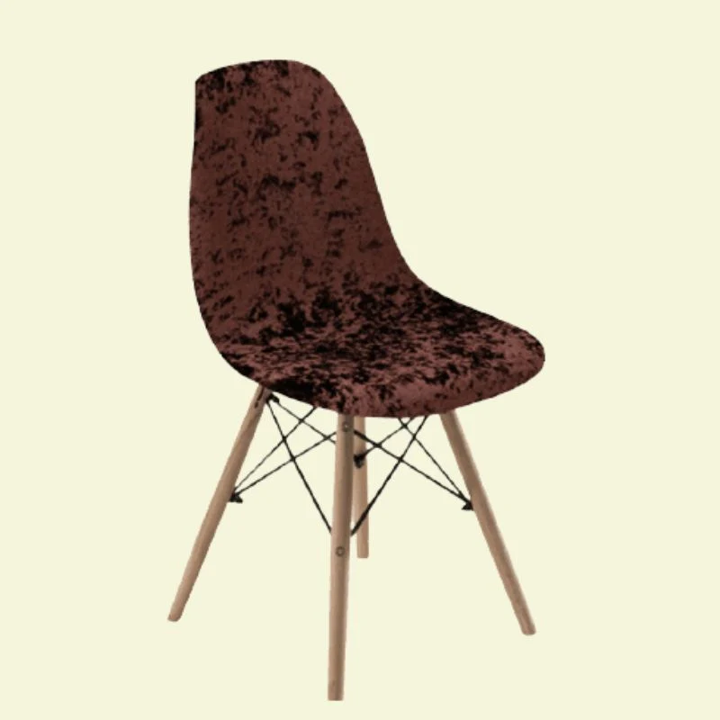 Housse chaise Scandinave Tendance Marron